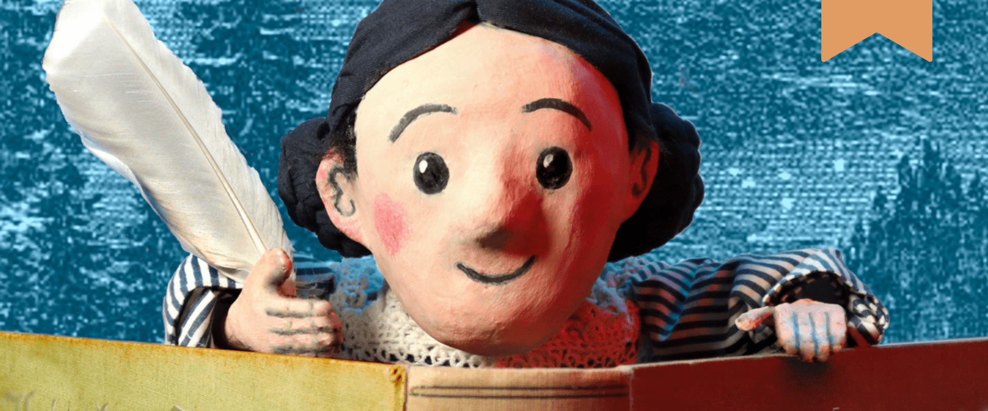 A banner image for "Little Sister Grimm", with a light orange bookmark tab, categorizing this show as Rentals.