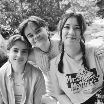 happy_accidents Photo of theatre collective happy/accidents (from left to right: Anais West, Angelica Schwartz, and Stephanie Wong).